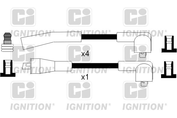 QUINTON HAZELL Süütesüsteemikomplekt XC961
